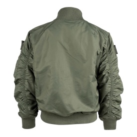 Jacheta de aviator F-35 pentru copii - Oliv
