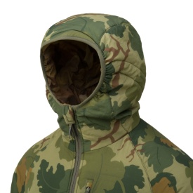 Jacheta reversibila cu gluga Helikon-Tex Reversible Wolfhound Hoodie - Mitchell Camo Leaf/Mitchell Camo Clouds