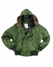 Jacheta US aviator N2B - Oliv