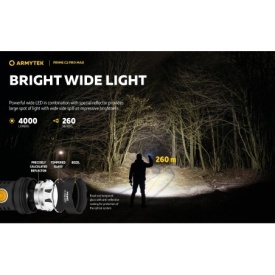 Lanterna Armytek Prime C2 Pro Max Magnet USB White
