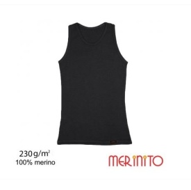 Maiou dama Merinito 230g 100% lana merinos - Negru