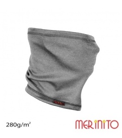 Neck Tube Merinito 280g lana merinos - Gri