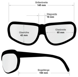 Ochelari sport militari KHS fumurii 25901A