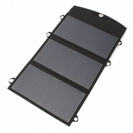 PANOU SOLAR 18V - 20W, PYRAMID, PLIABIL, PORTABIL, CU 2 PORTURI USB, CELULE SOLARE SUNPOWER( NR 1 IN LUME), PS-20