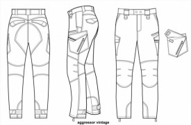 Pantaloni Aggressor Vintage - Coyote