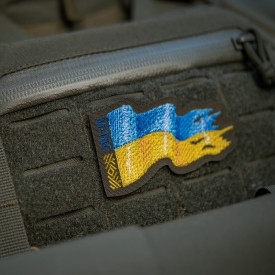 Patch M-Tac Battle Flag of Ukraine brodat 2 - Oliv