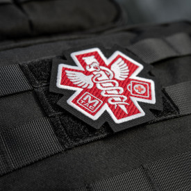 Patch M-Tac Paramedic brodat - Negru