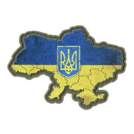 Patch M-Tac Ukraine Coat of Arms Yellow & Blue PVC
