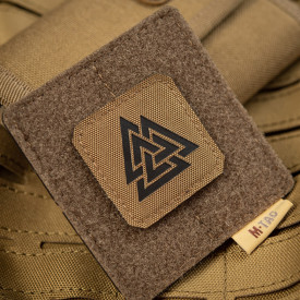 Patch M-tac Valknut laser cut - Coyote
