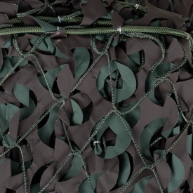 Plasa camuflaj cu sustinere 3 x 3 M - Woodland