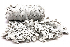 Plasa camuflaj Net Pro Crazy Camo 2.4 x 3.0m - Alb