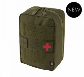 Pouch trusa de prim ajutor large Molle Brandit premium - Oliv