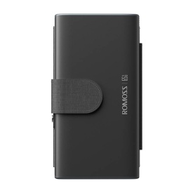 Powerbank 30000mAh 65W Negru, ROMOSS Solar