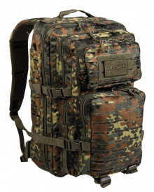 Rucsac militar tactic US ASSAULT laser cut 36 litri - Flecktarn