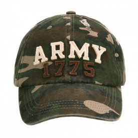 Sapca Baseball stone washed army 1775 - Woodland