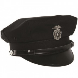 Sapca de politie 1 - Negru