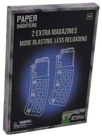 Set 2 incarcatoare Paper Shooters pentru seria Green Spit