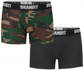 Set boxeri 2 bucati - Negru woodland