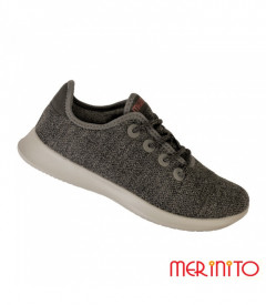 Sneakers barbati Merinito Knitted merino - Gri