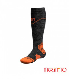 Sosete unisex Merinito Snow Sports - Portocaliu