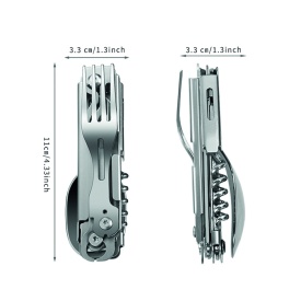Tacam multifunctional pentru camping 6-in-1