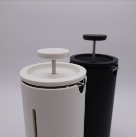 Timemore Presa franceza U 450ml - Alb