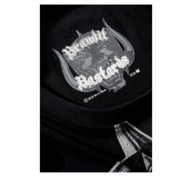 Tricou Brandit Motorhead Print - Negru