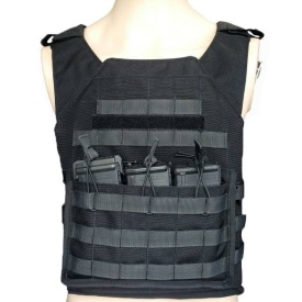 Vesta plate carrier - Negru