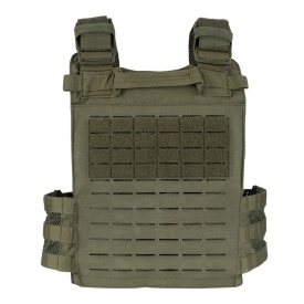 Vesta tactica Cordura QR plate carrier laser‑cut - Oliv