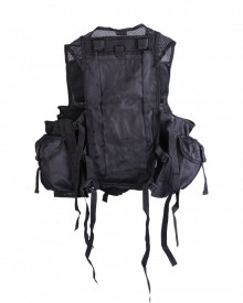 Vesta tactica cu 9 buzunare - Negru