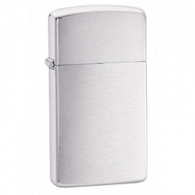 Zippo Slim Brushed Chrome