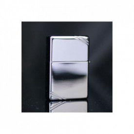 Zippo Vintage HP Chrome With Slashes - Img 4