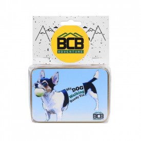 BCB My dog walking tin ADV053