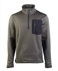 Bluza Thermo Fleece Zip - Oliv