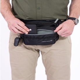 Borseta Pentagon Runner - Negru
