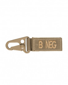Breloc tactic grupa de sange B Negativ - Coyote