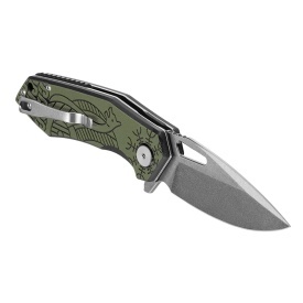 Briceag M-Tac Type 12 Scandinavian Stonewash  - Oliv