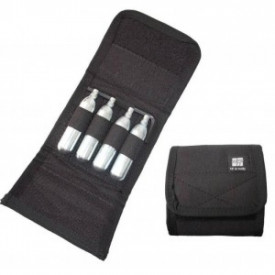 Buzunar tip pouch pentru capsule CO2 - Negru