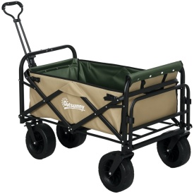 Carucior de exterior pliabil capacitate100KG - Kaki