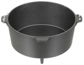 Ceaun din fonta Dutch Oven 5.7 l Fox - Negru