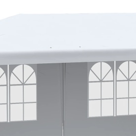 Cort de gradina pliabil cu panouri detasabile 5.85 x 2.95 m - Alb