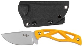 Cutit skeleton cu teaca Kydex - Galben