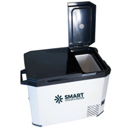 Frigider auto cu compresor smart cooler, cu bluetooth, zona dubla de racire, capacitate 40.2L
