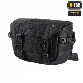 Geanta de umar Messenger Elite Hex M-Tac - Negru