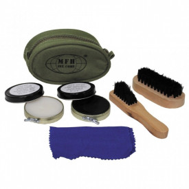 Kit militar pentru lustruit bocanci