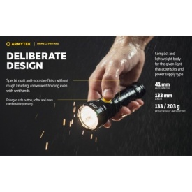 Lanterna Armytek Prime C2 Pro Max Magnet USB White