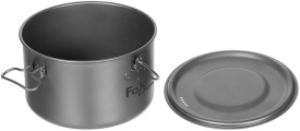 Oala Fox din titan cu capac si manere pliabile 1.9 litri
