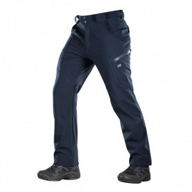 Pantaloni Soft Shell Winter - Albastru