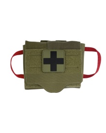 Pouch IFAK cu eliberare rapida - Oliv