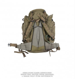 Rucsac british Berghaus cu buzunare laterale 110L utilizat - Oliv 